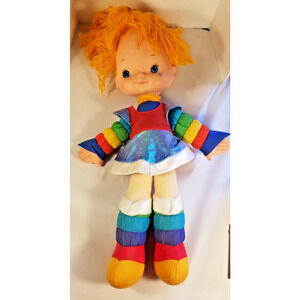 1983 Hallmark Rainbow Brite! 18” Plush Doll Hallmark Mattel Orig Vtg